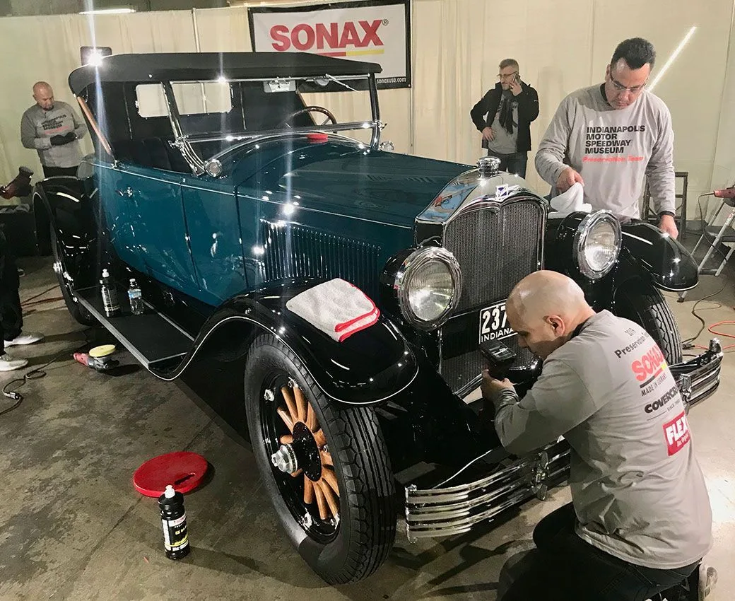 Classic car detailed by AXION